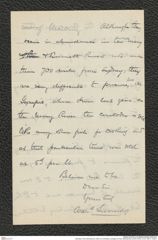 Nachlass Franz Steindachner, Brief von Archibald Liveridge an Franz Steindachner (22.09.1876), Inv.Nr. 306.01, Seite 4